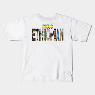 Proud Ethiopian Kids T-Shirt